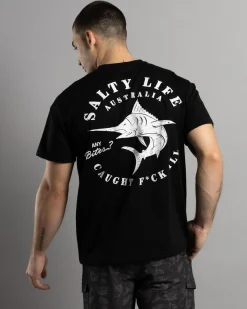Salty Life Any Bites Wetshirt Black Online