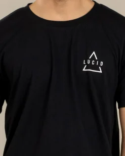 Lucid Aperture T-Shirt Black New
