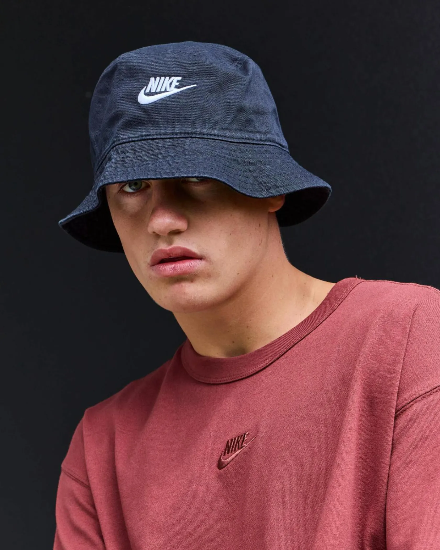 Nike Apex Bucket Hat Black/white Clearance