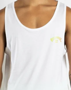 Billabong Arch Fill Singlet White Discount