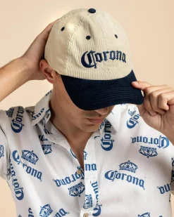 Corona Arch Strapback Cap Beige