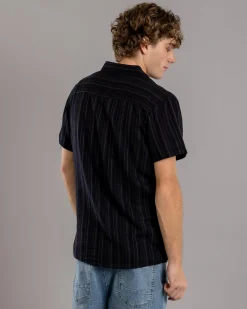 Dexter Archangel Short Sleeve Shirt Black Discount