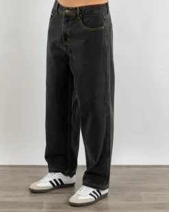 Rip Curl Archive Denim Pants Washed Black Clearance