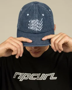 Rip Curl Archive Denim Snapback Cap True Indigo Best
