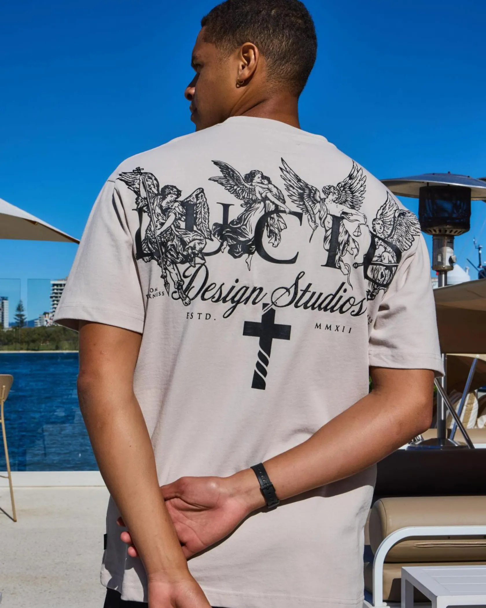 Lucid Ascension T-Shirt Stone Clearance
