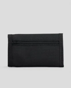 Billabong Atom Trifold Wallet Black New