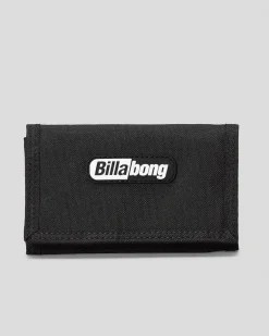 Billabong Atom Trifold Wallet Black Hot