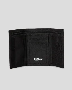 Billabong Atom Trifold Wallet Black Hot