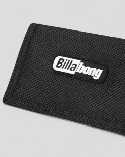 Billabong Atom Trifold Wallet Black Hot