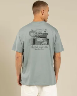 Rip Curl Australia Fun Times Desto T-Shirt Mineral Blue Hot