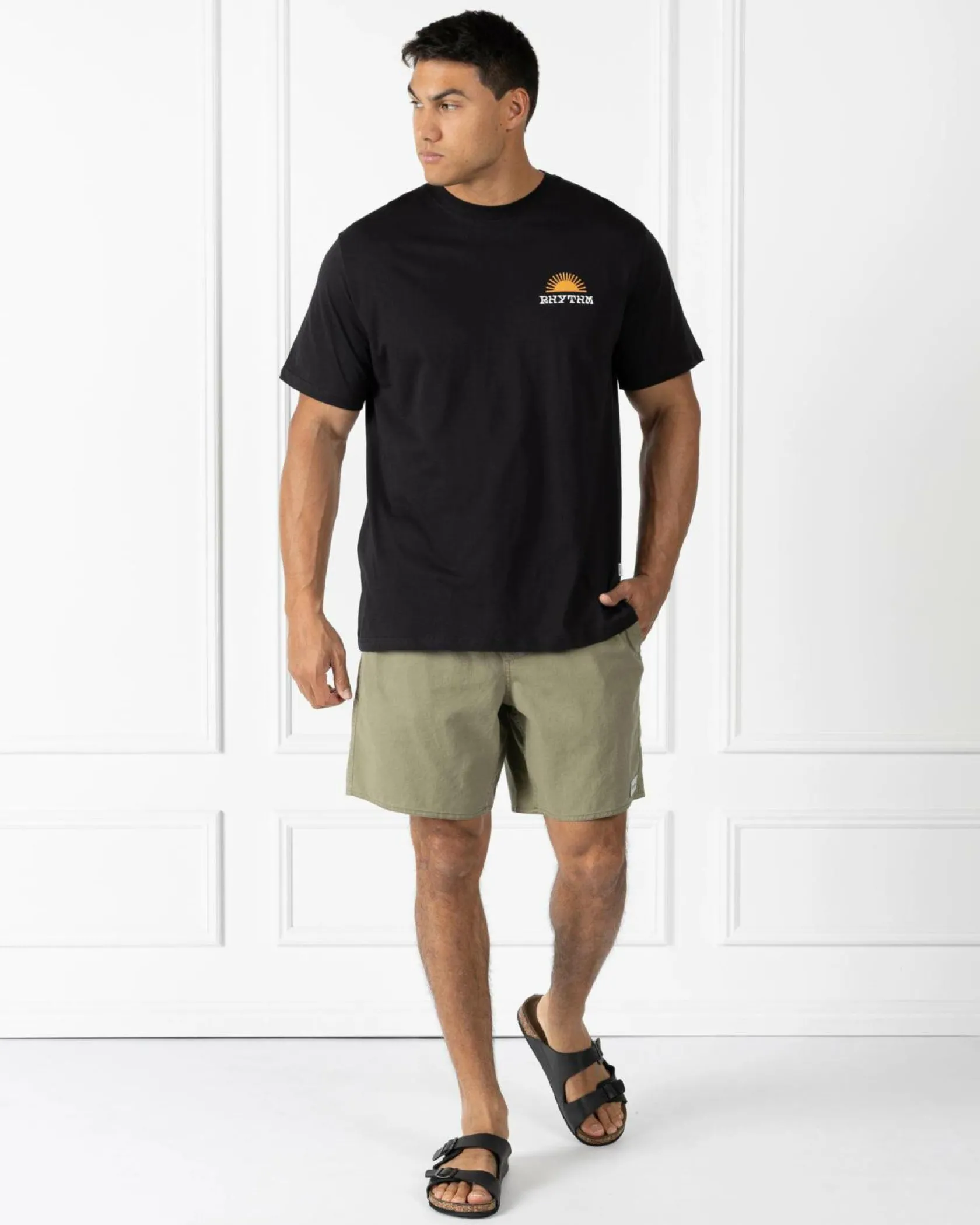 Rhythm Awake T-Shirt Black Best