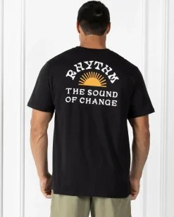 Rhythm Awake T-Shirt Black Best