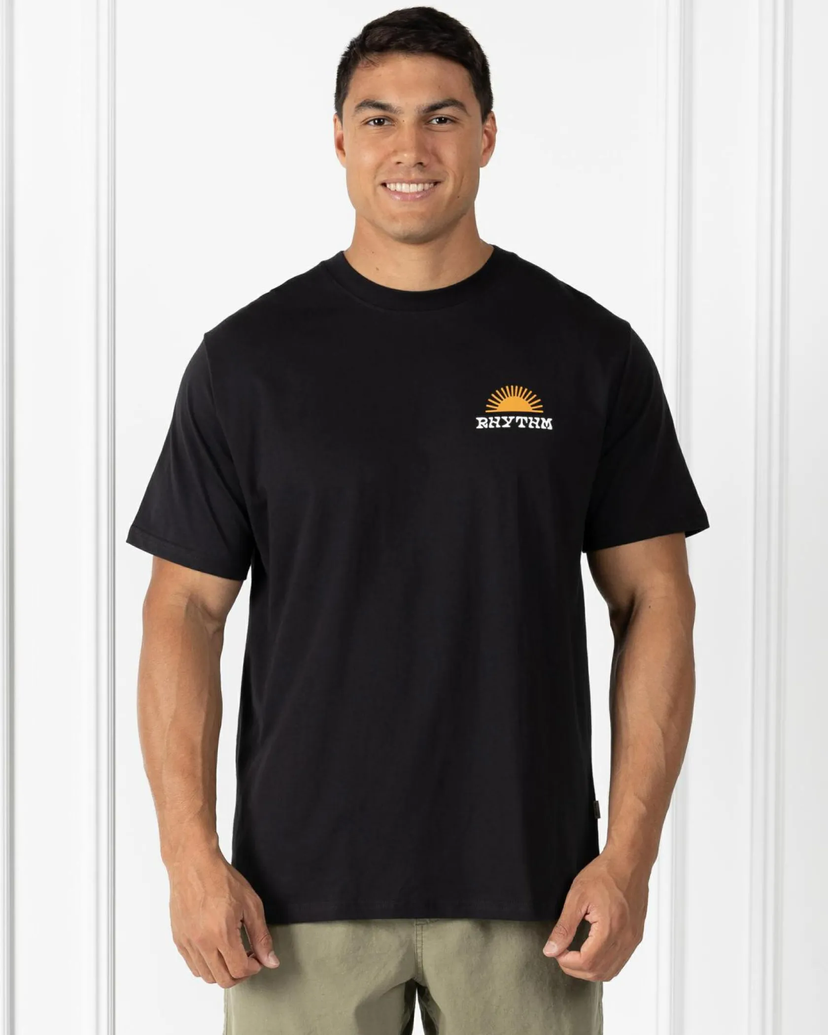 Rhythm Awake T-Shirt Black Best