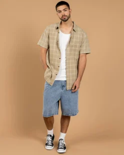 Jacks Balance Short Sleeve Shirt Sage New