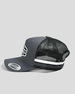 Ringers Western Banks Trucker Cap Charcoal Clearance