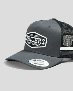 Ringers Western Banks Trucker Cap Charcoal Clearance