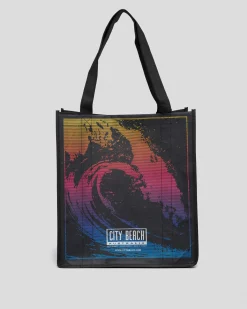 City Beach Barrel Eco Bag Multi New