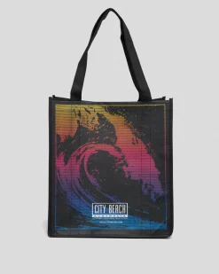 City Beach Barrel Eco Bag Multi New