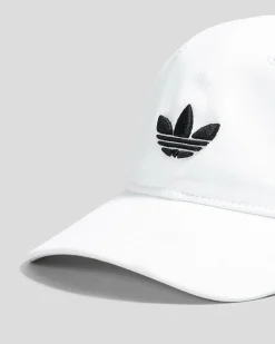adidas Baseball Classic Trefoil Cap White Clearance