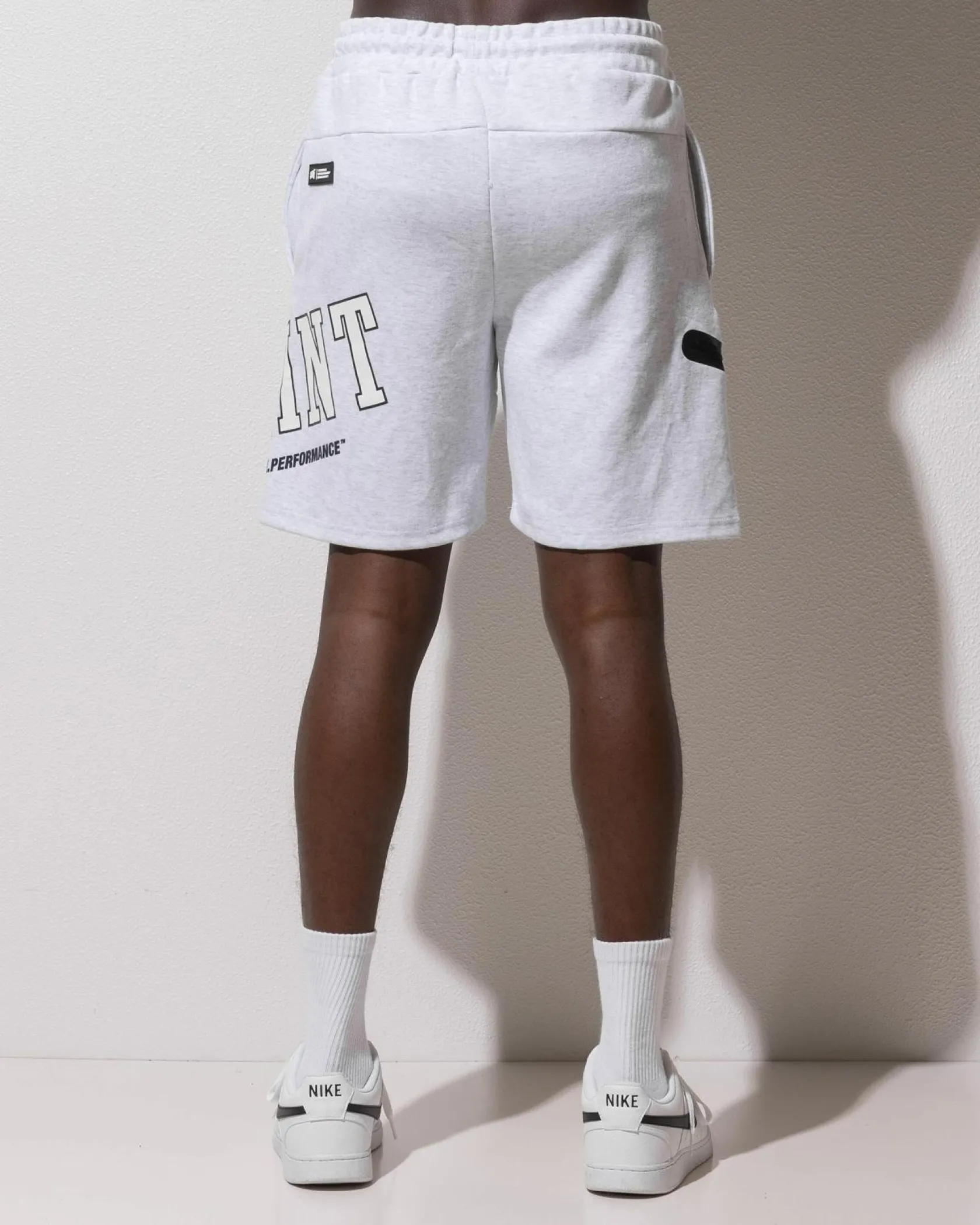 St. Goliath Baseline Shorts Grey Marle Clearance
