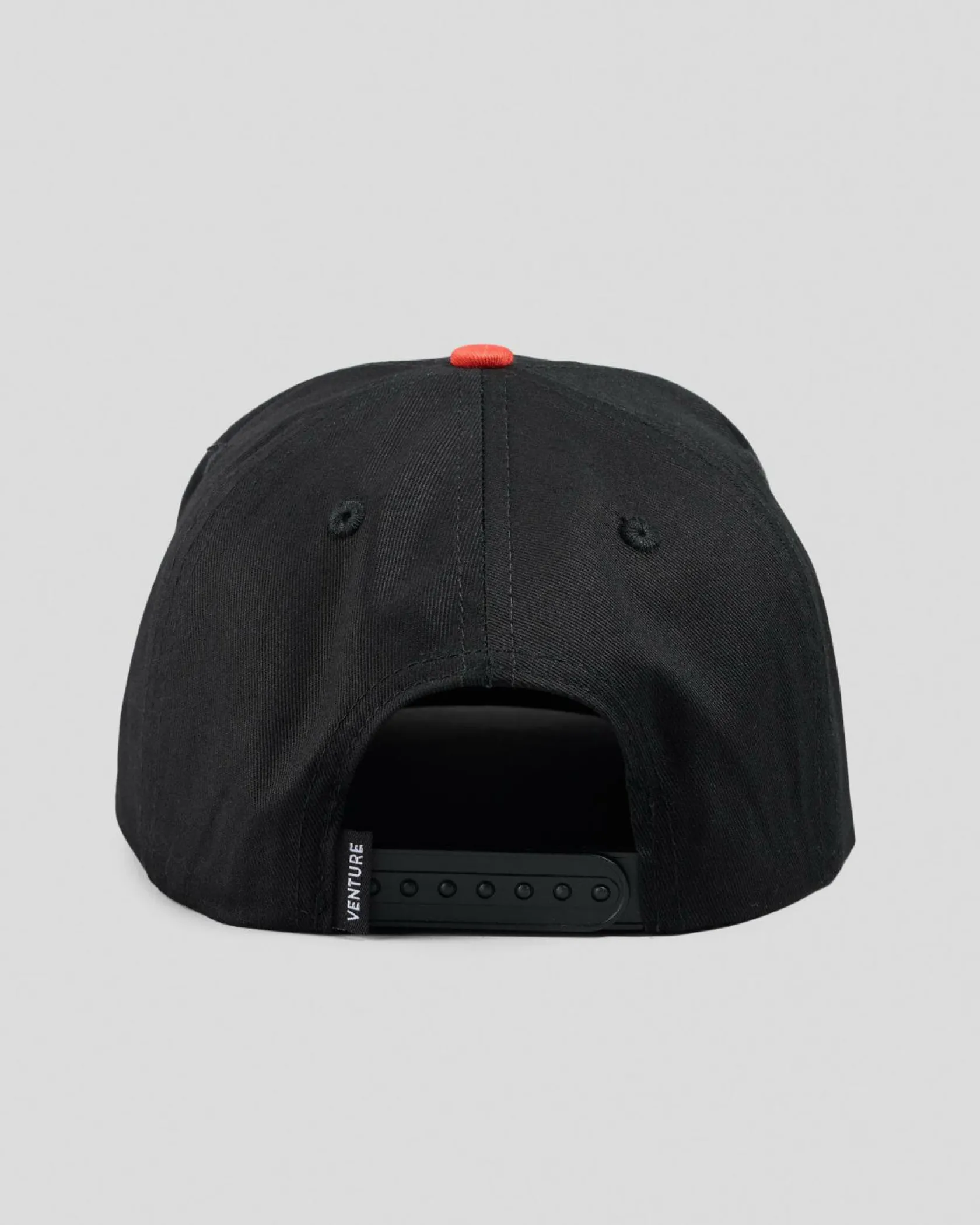 Venture Basic '92 Snapback Cap Black/red