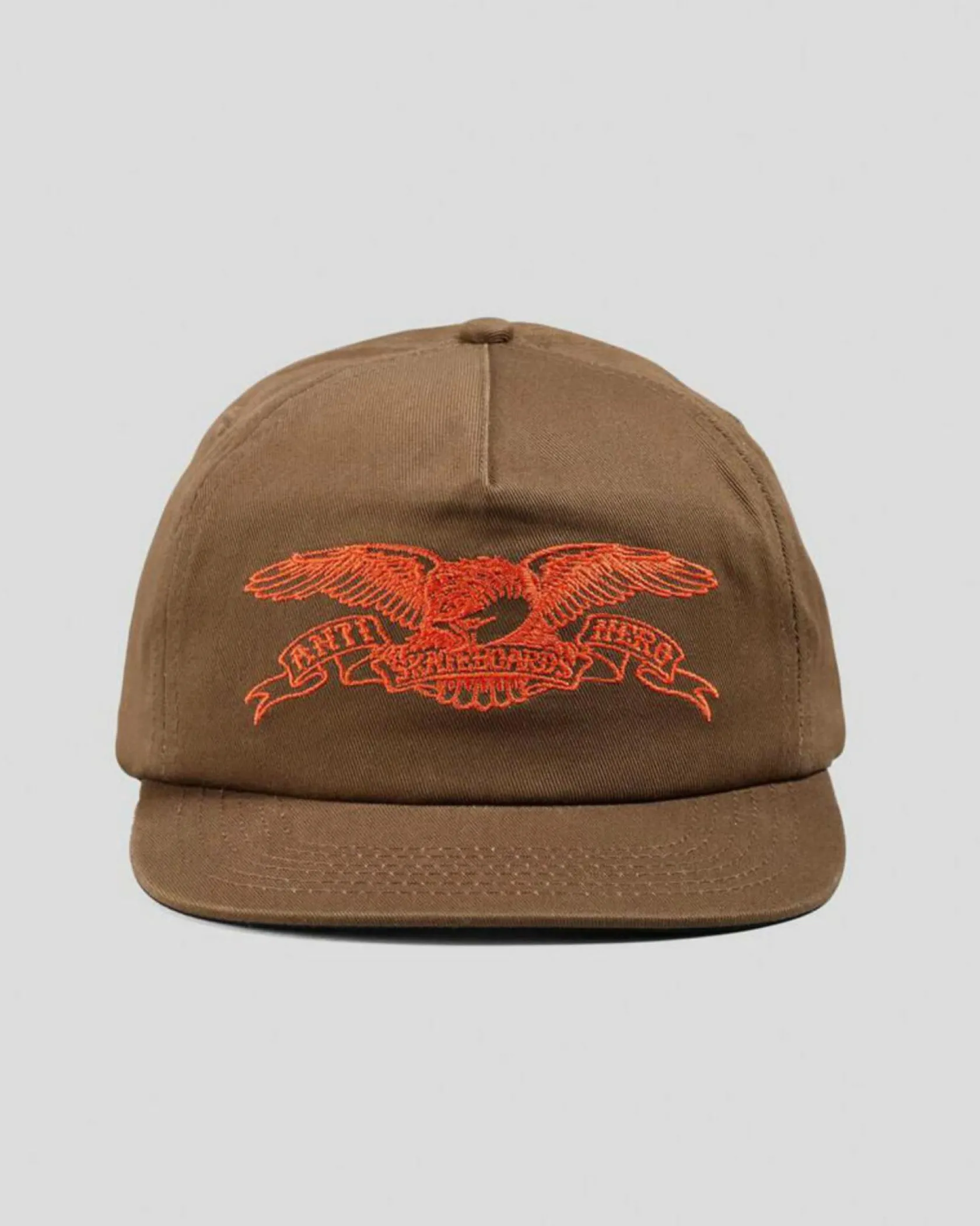 Antihero Basic Eagle Snapback Cap Brown/orange Outlet