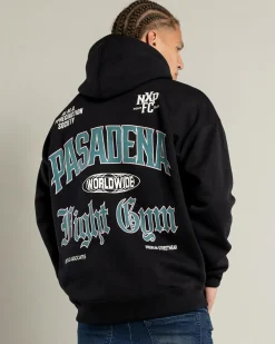Nena & Pasadena Battle Box Fit Hoodie Jet Black Best