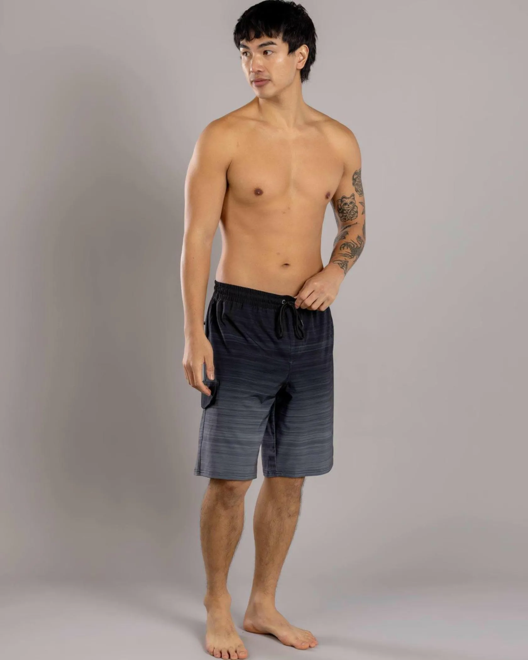 Jacks Bayou Board Shorts Black Discount