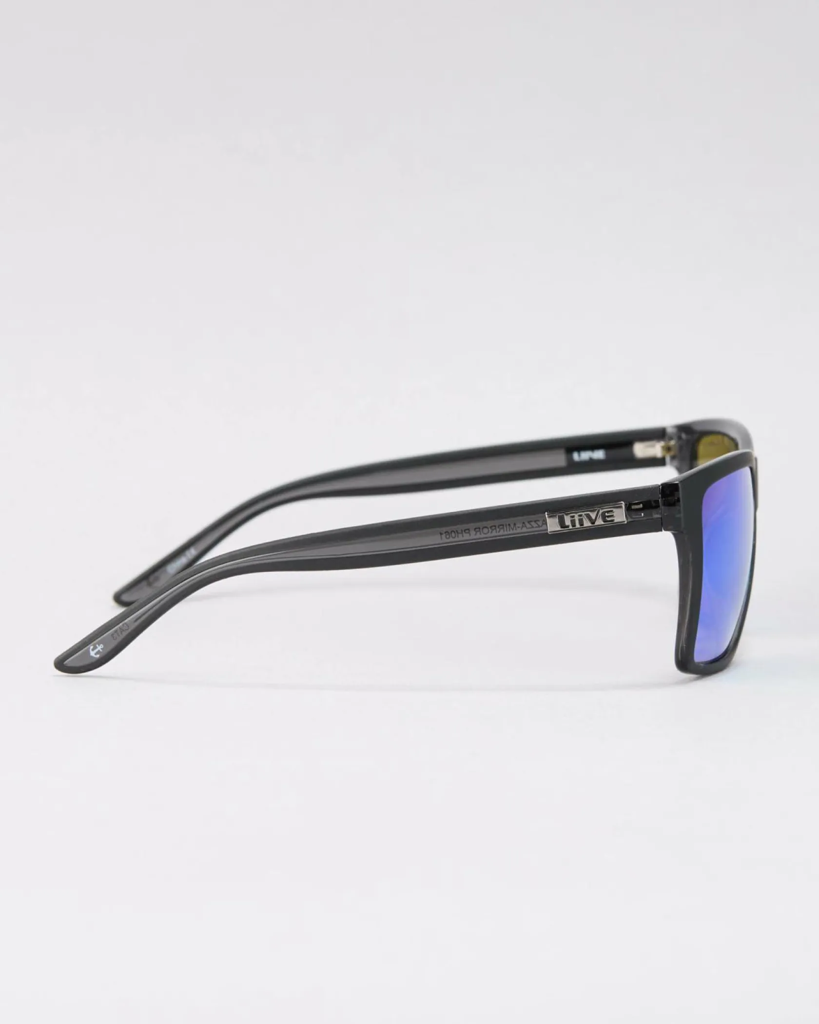 Liive Bazza Mirror Sunglasses Mirror Matt Black/ Xtal Black Outlet