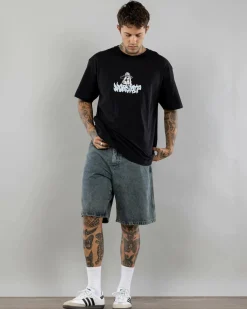 Worship Supplies Be Cool Big Dawg Jean Shorts Blue Haze Online