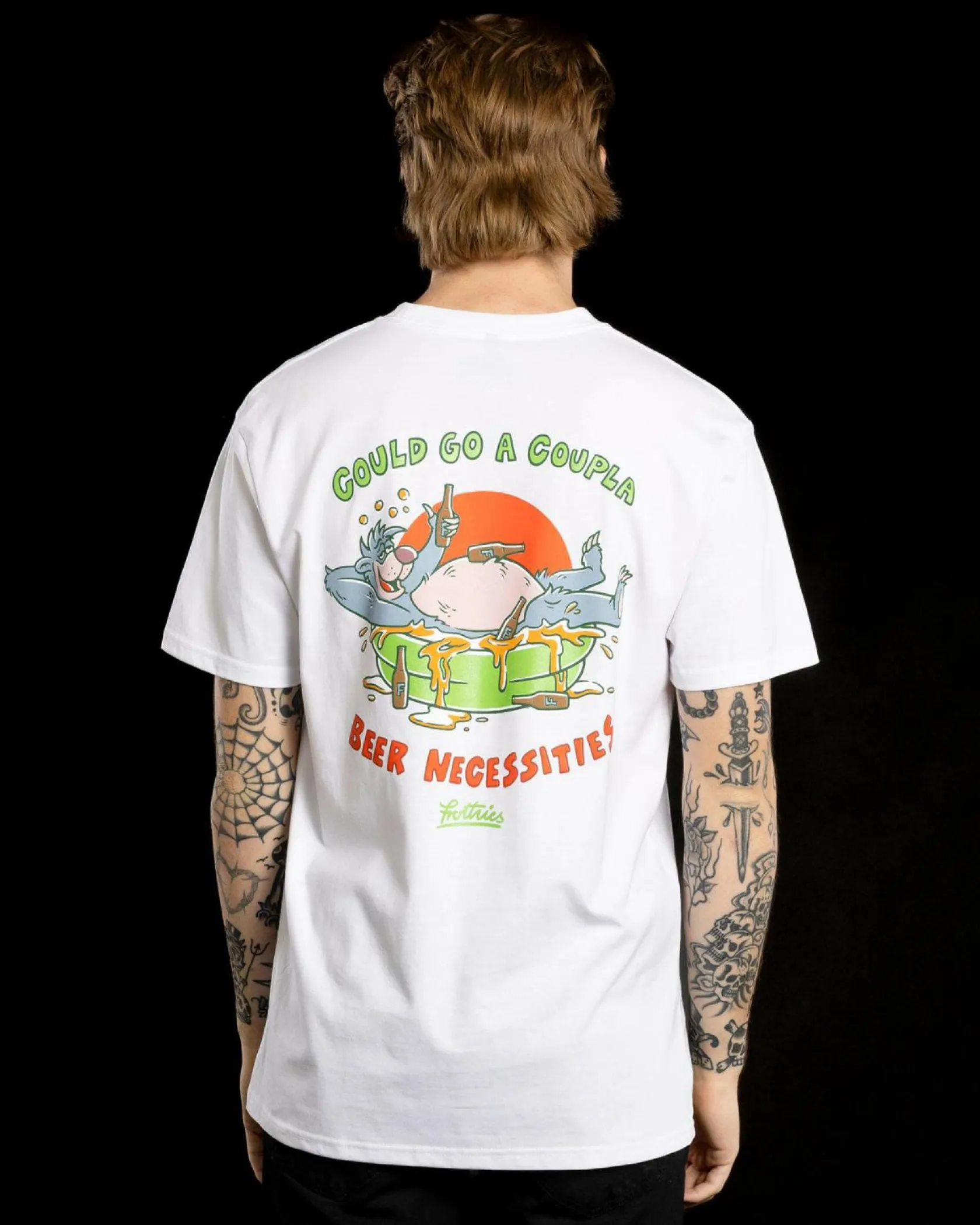 Frothies Beer-Necessities T-Shirt White Online