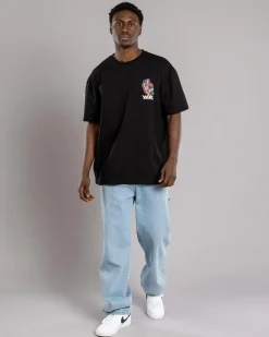 Wndrr Benny Box Fit T-Shirt Black New