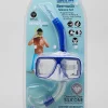 Land & Sea Sports Bermuda Mask & Snorkel Set Blue
