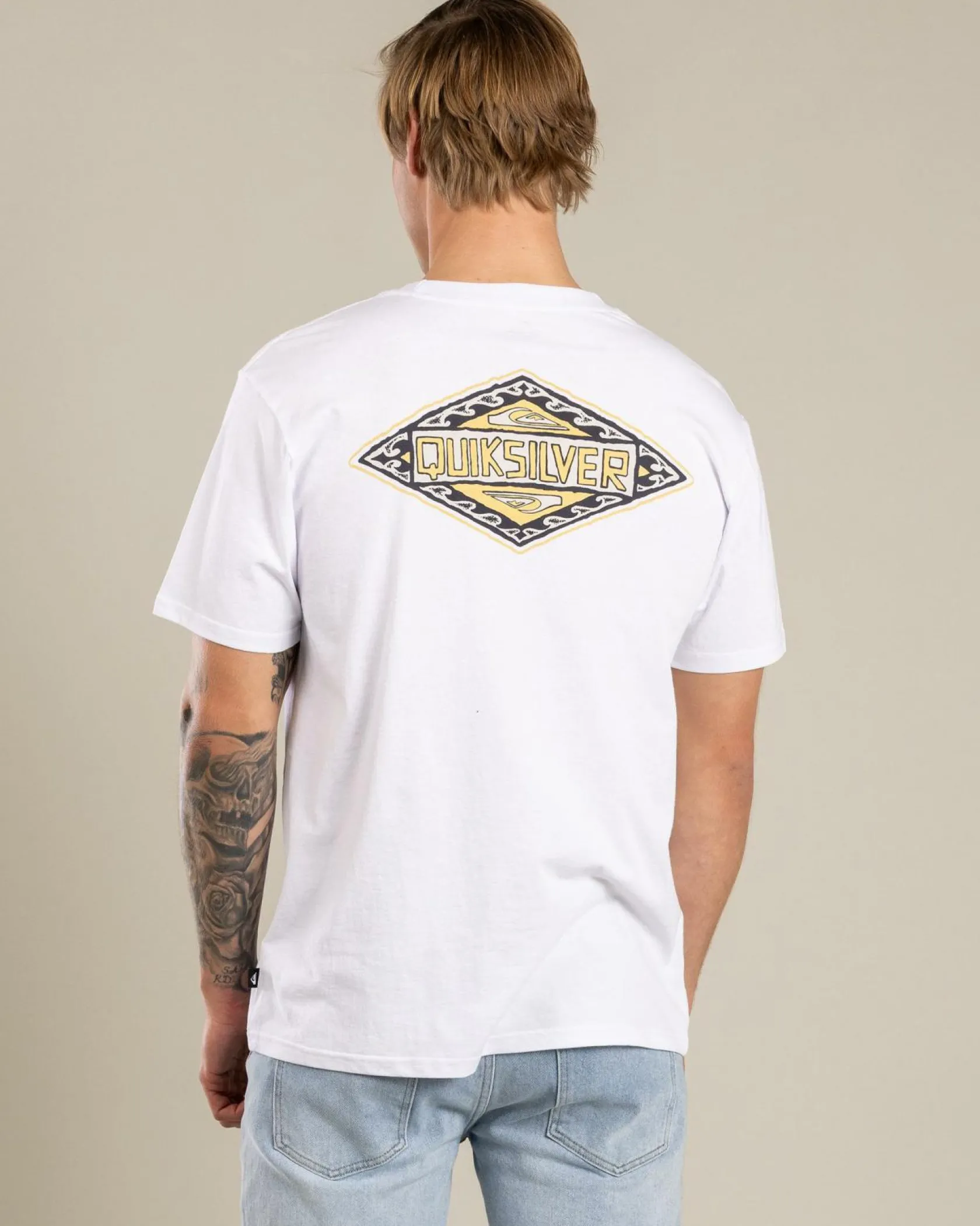 Quiksilver Beyond The Waves T-Shirt White Online