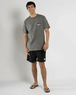 Salty Crew Big Blue Premium T-Shirt Charcoal Online