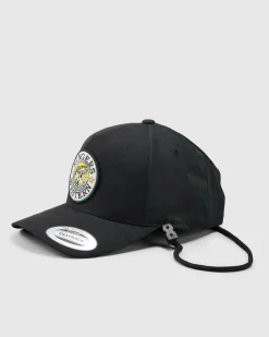 Ringers Western Big Catch Tech Baseball Cap Black/camo Discount