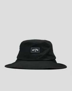 Billabong Big John Wide Brim Hat Black Clearance