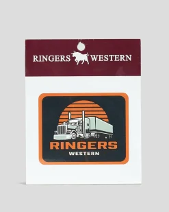 Ringers Western Big Rig Sticker Navy Online