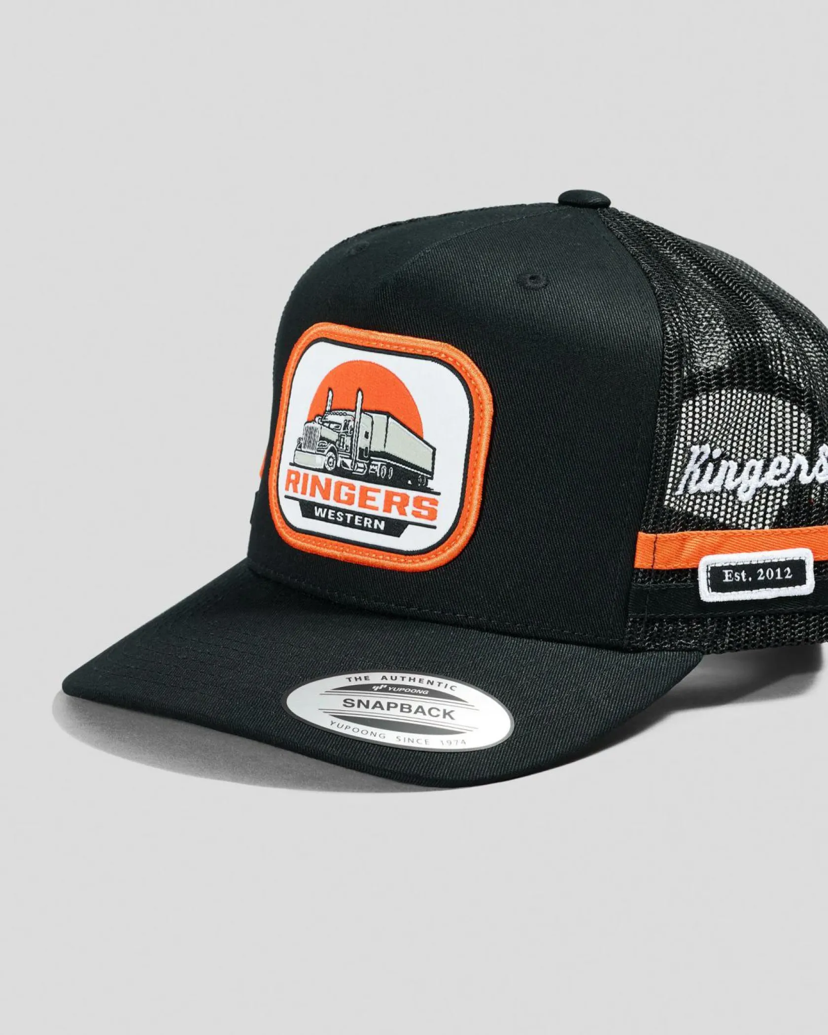 Ringers Western Big Rig Trucker Cap Black Discount