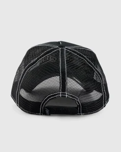 Von Dutch Big Signature Trucker Cap Black Sale
