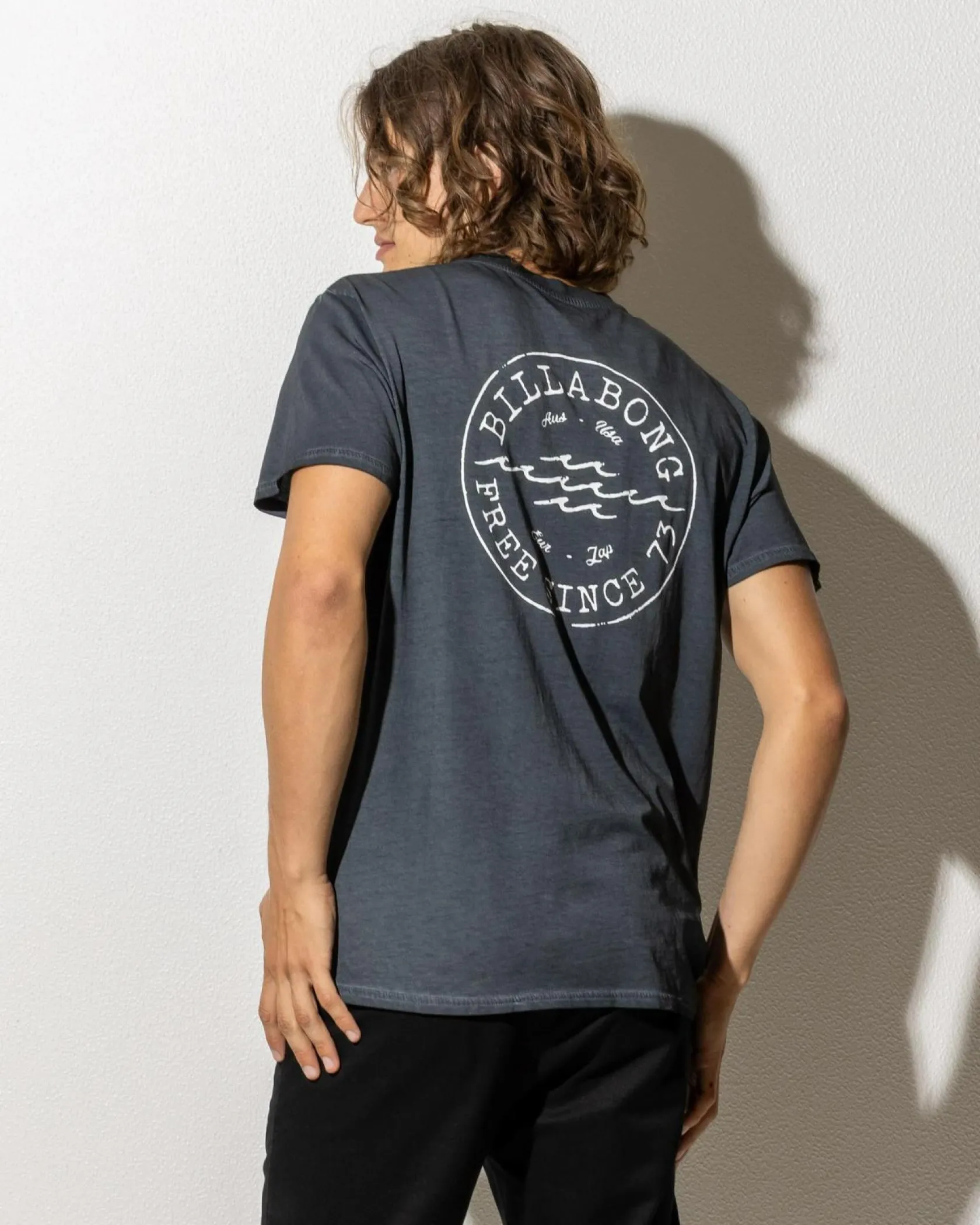 Billabong Big Wave Daz T-Shirt Midnight Discount