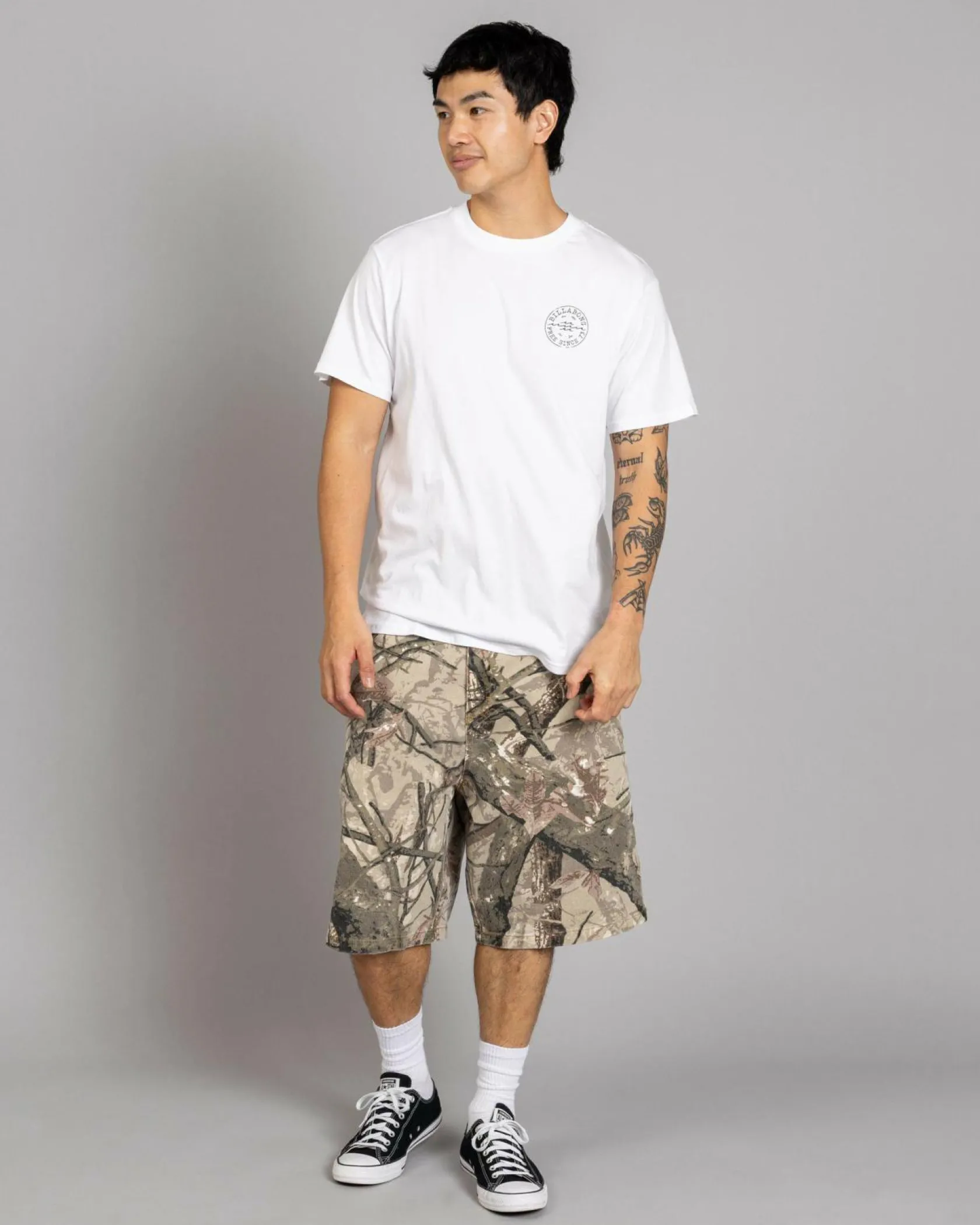 Billabong Big Wave Daz T-Shirt White Online