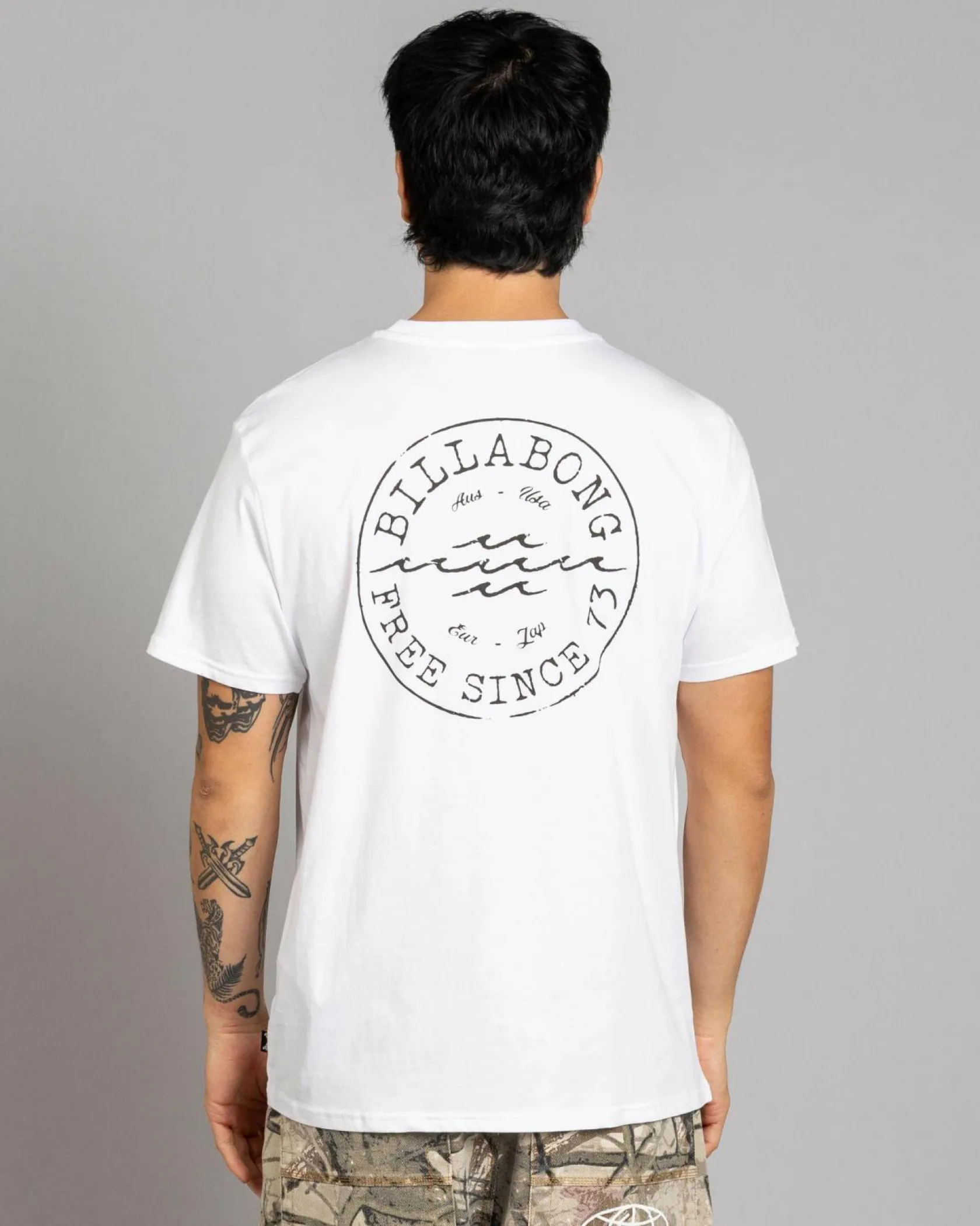 Billabong Big Wave Daz T-Shirt White Online