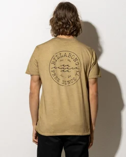 Billabong Big Wave Daz T-Shirt Khaki Online
