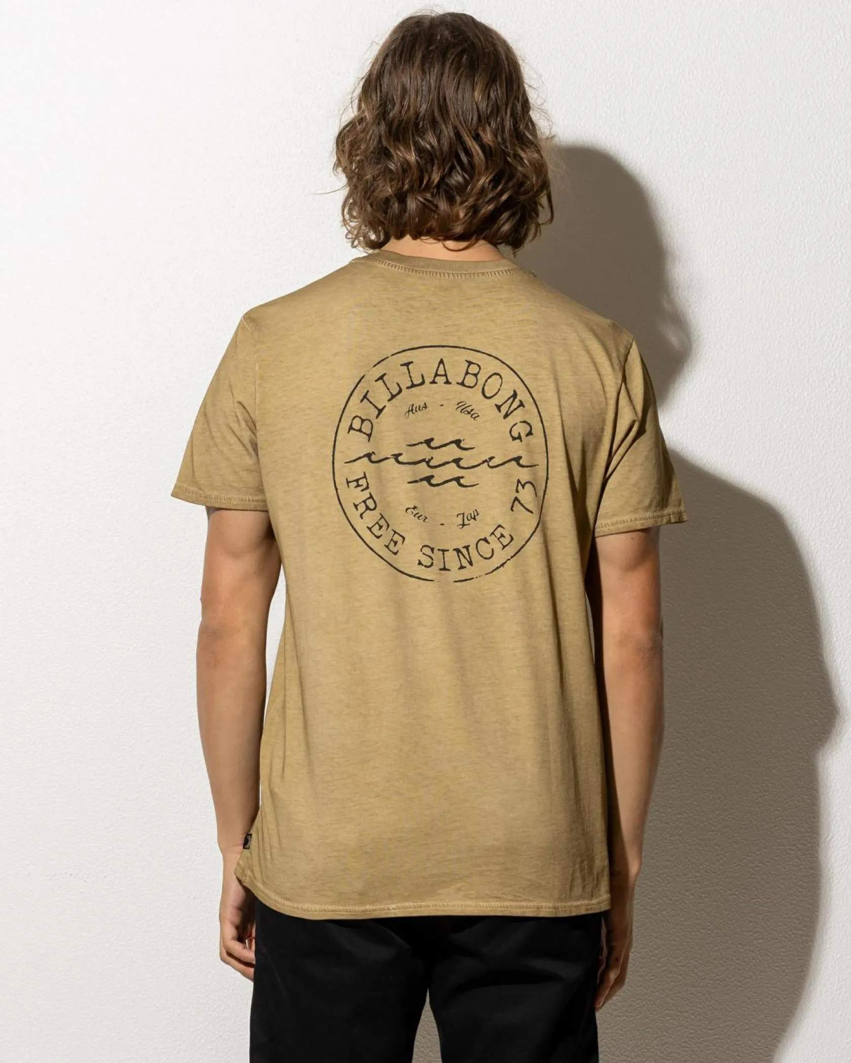 Billabong Big Wave Daz T-Shirt Khaki Online