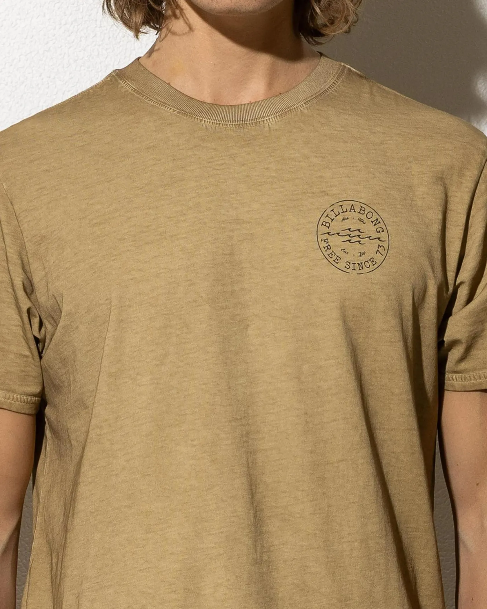 Billabong Big Wave Daz T-Shirt Khaki Online