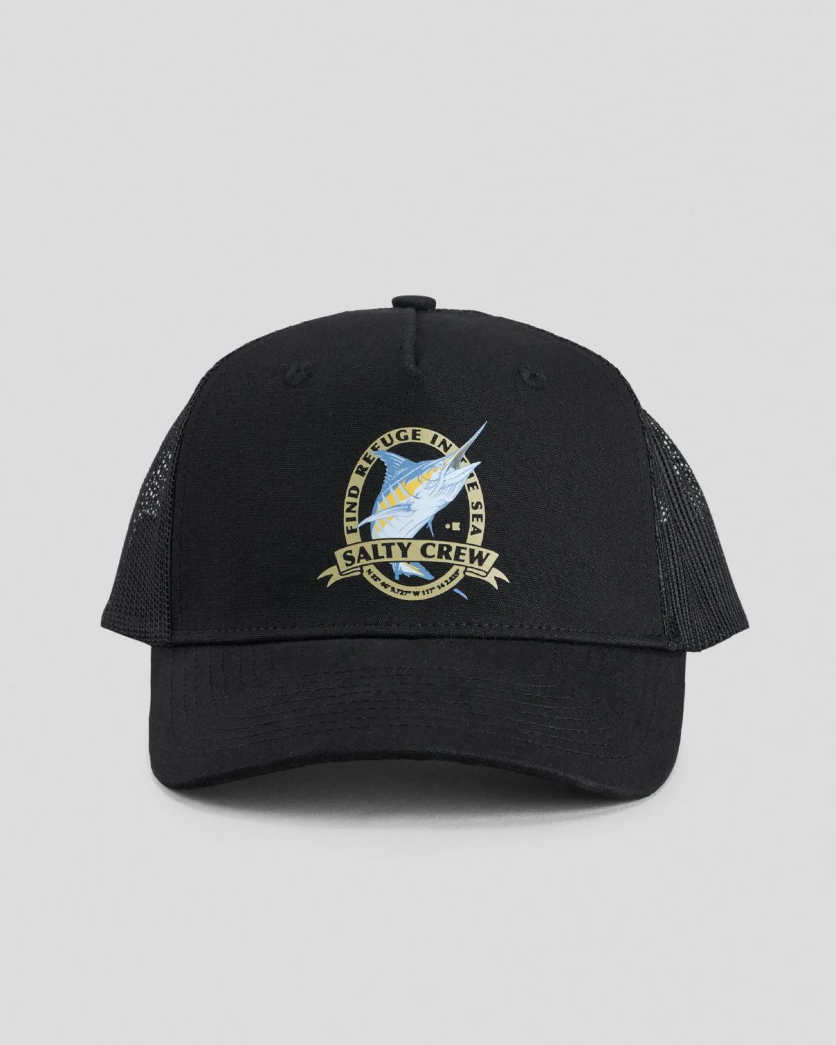 Salty Crew Bill Club Trucker Cap Black Sale