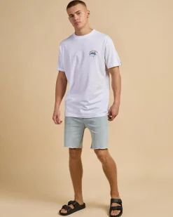 Salty Crew Bill Fishing Premium T-Shirt White Online