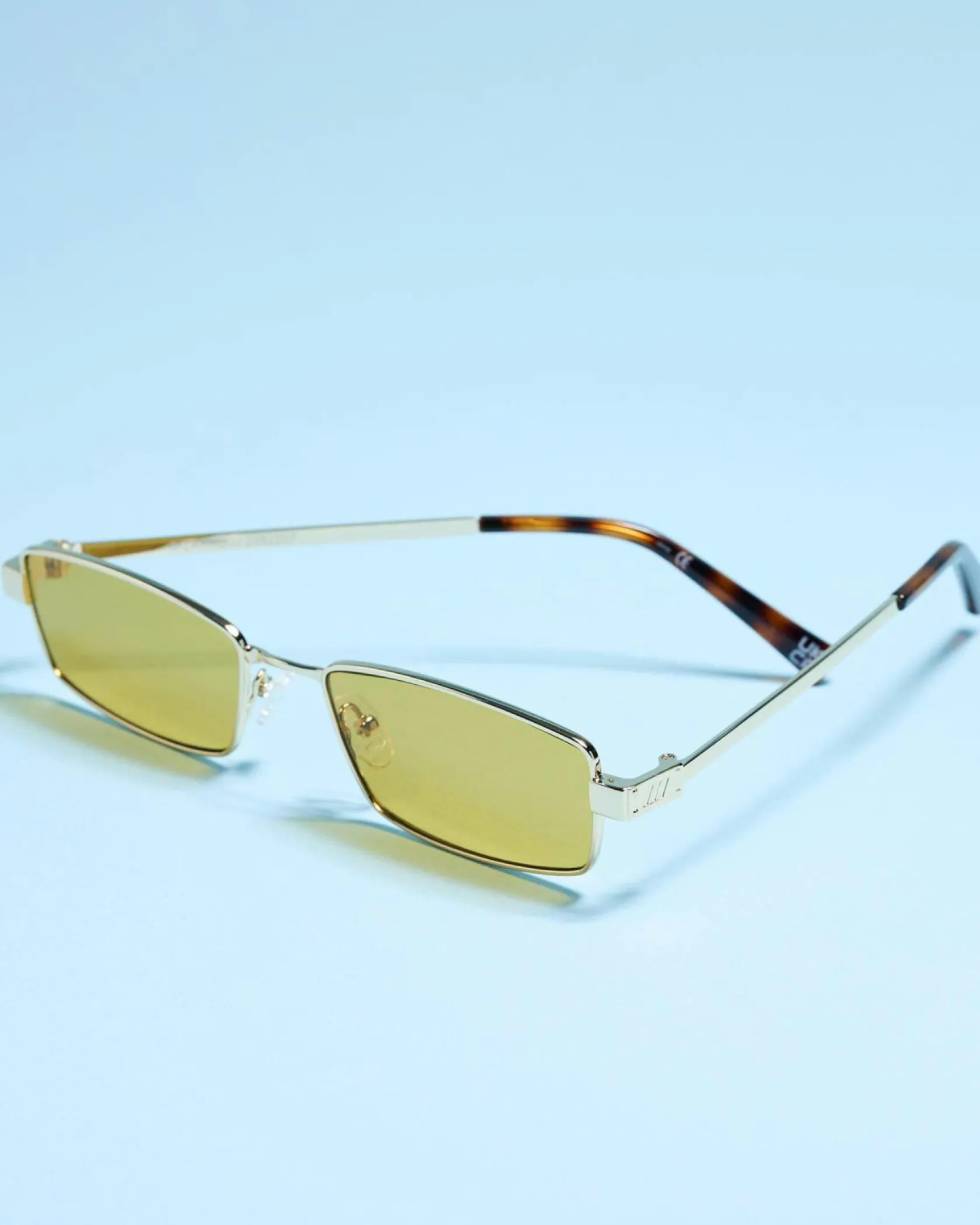 Le Specs Bizarro Sunglasses Bright Gold/ Ochre Mono