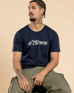 Alpinestars Blaze 2.0 CSF T-Shirt Navy/white/grey Hot
